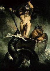 Thor et le serpent